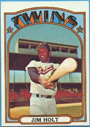 1972 Topps Baseball Cards      588     Jim Holt